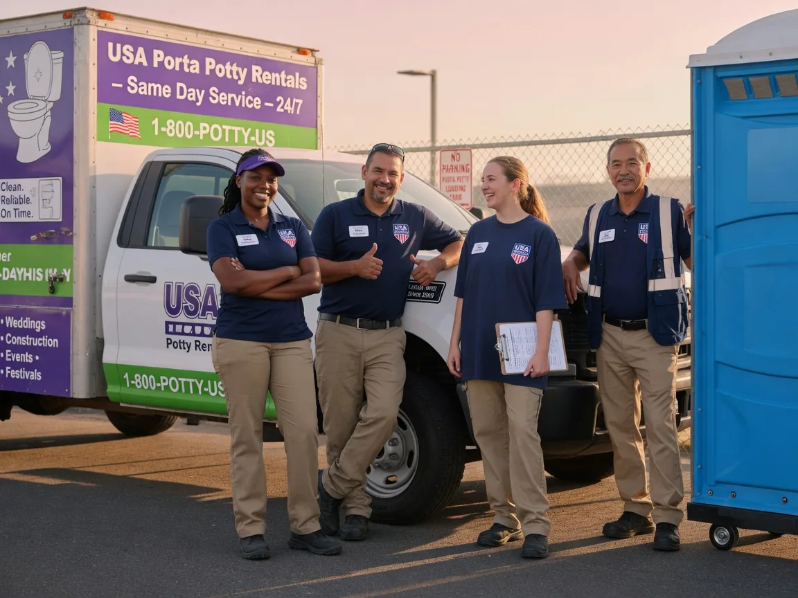 Porta Potty Rental company in Canton, GA